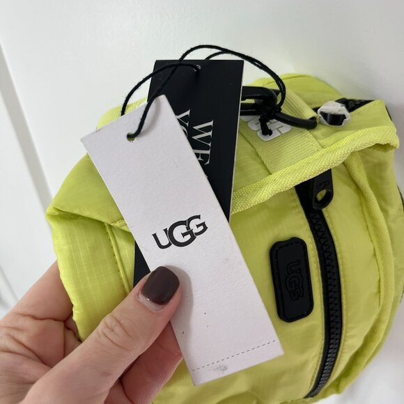 NEW Ugg Janey II Ripstop Green Crossbody Mini Bag - Picture 6 of 7